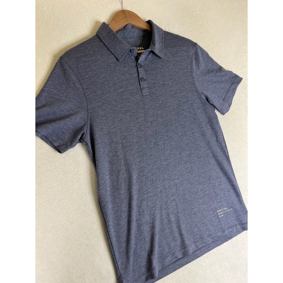 Municipal Polo Shirt Men's Small Gray Short Sleeve Performance - Picture 2 of 10